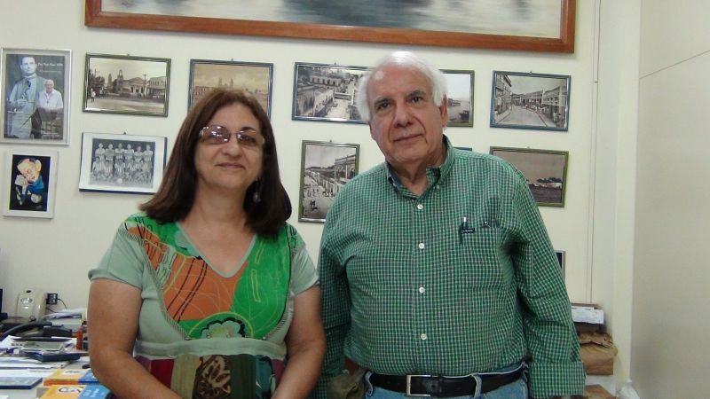 Irene Zampietro e Hélcio Estrella